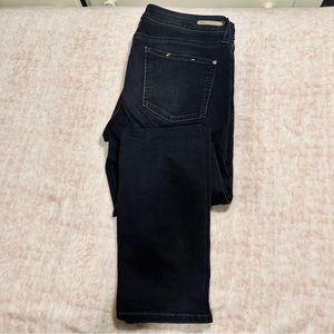 Anthropologie jeans: black, Pilcrow and the letterpress, size 28